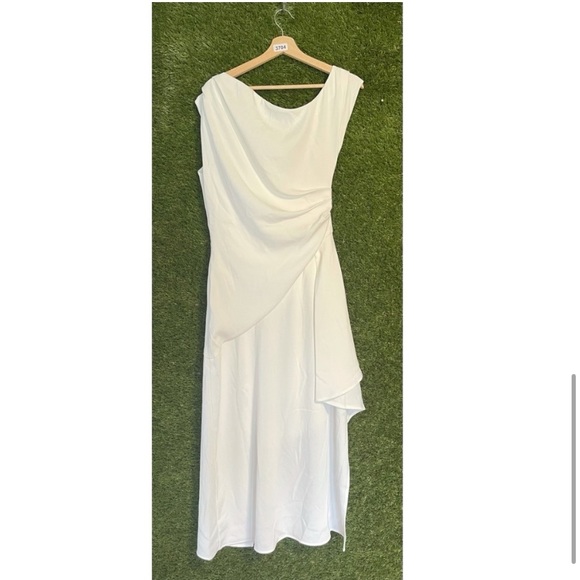 ELLIATT Pallas One-Shoulder Cocktail Dress in Ivory Size Small - Picture 5 of 10